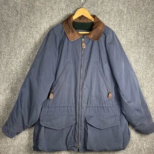 Vintage Timberland Jacket Mens Large Barn Chore Coat‎ Blue Work Waterproof